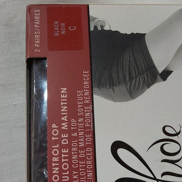 NIB No tags 6 pairs of Control Top Sheer Panty hose - Picture 2 of 6